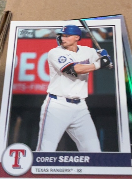 2023 Topps #45 Corey Seager — front