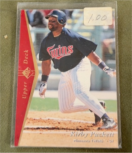 1995 Upper Deck SP #170 Kirby Puckett — front