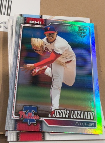 2026 Topps Series 1 #63 Jesús Luzardo — front