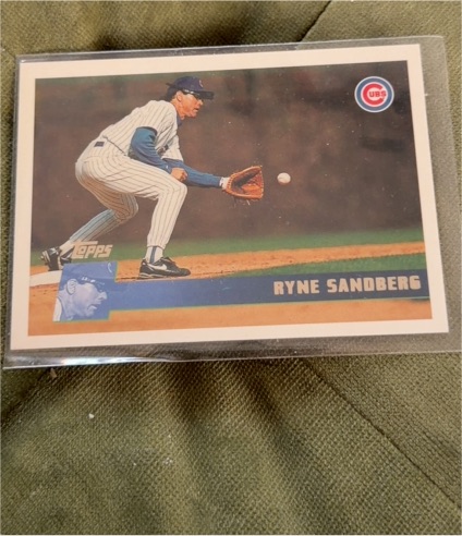 1996 Topps #356 Ryne Sandberg — front