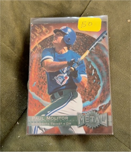 1996 Fleer Metal Universe #78 Paul Molitor — front