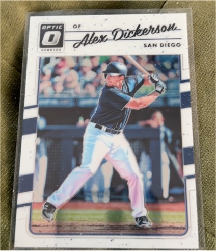 2017 Donruss Optic #131 Alex Dickerson — front