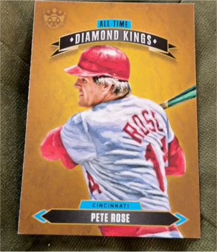 2020 Panini Diamond Kings #ATDK-14 Pete Rose All-Time Diamond Kings — front