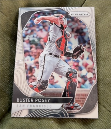 2020 Panini Prizm #34 Buster Posey — front