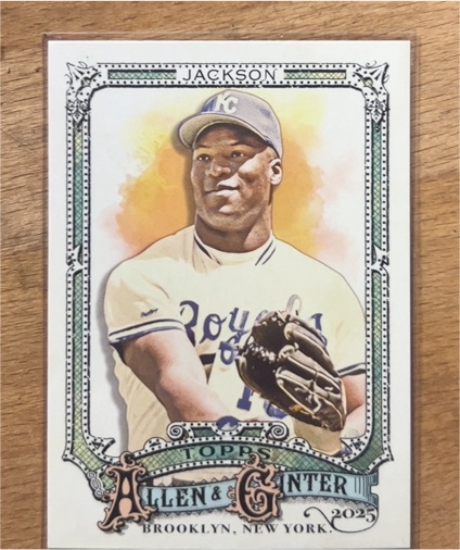 2025 Topps Allen & Ginter #18 Bo Jackson — front