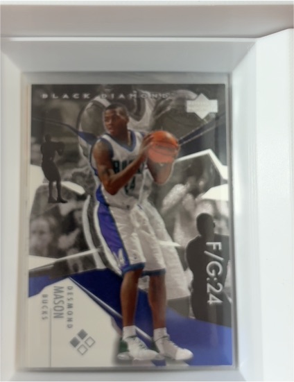 2003-04 Upper Deck Black Diamond #108 Desmond Mason — front