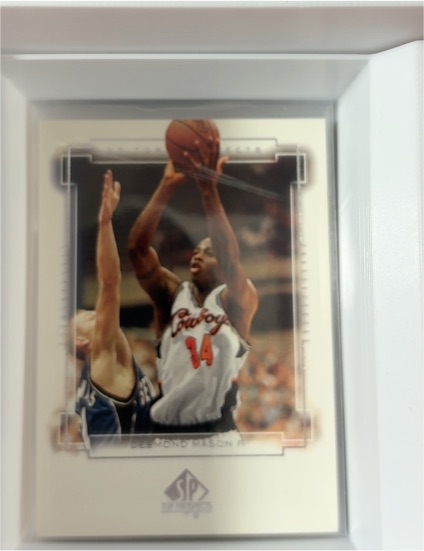 2000-01 Upper Deck SP Top Prospects #4 Desmond Mason — front