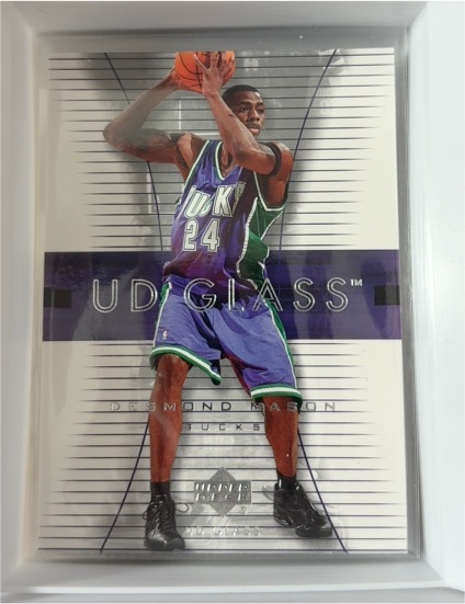 2003-04 Upper Deck Glass #31 Desmond Mason Milwaukee Bucks — front