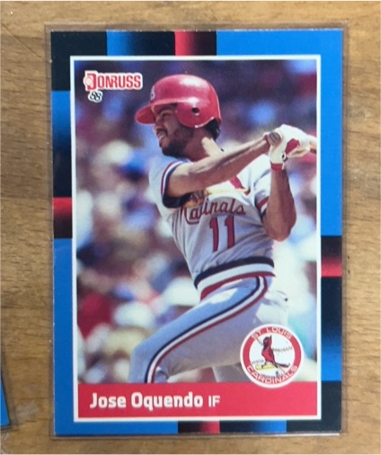1988 Donruss #234 Jose Oquendo — front