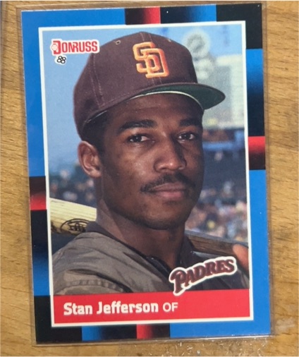 1988 Donruss #187 Stan Jefferson — front