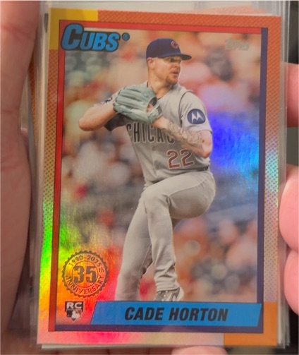 2025 Topps Update #U90-16 Cade Horton — front