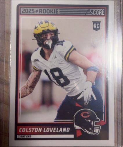 2025 Score #31 Colston Loveland — front