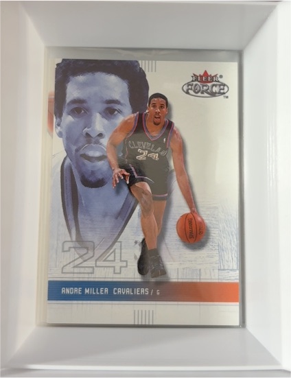 2001-02 Fleer Force #76 Andre Miller — front