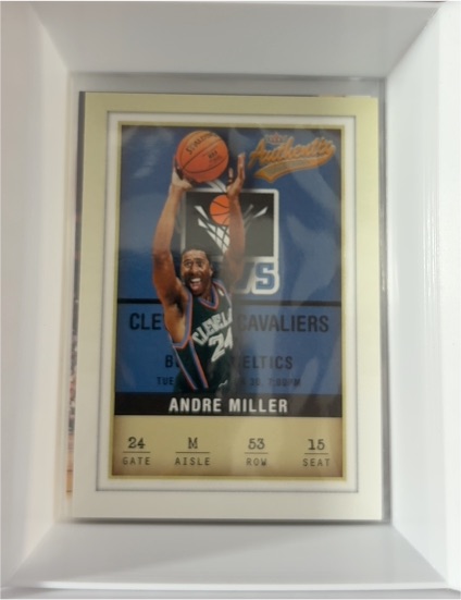 2001-02 Fleer Authentix #53 Andre Miller — front