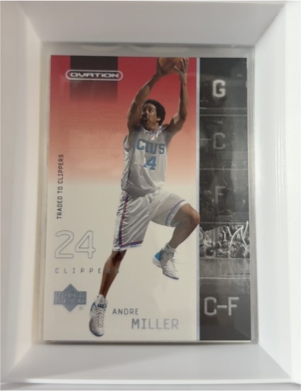2002-03 Upper Deck Ovation #33 Andre Miller — front