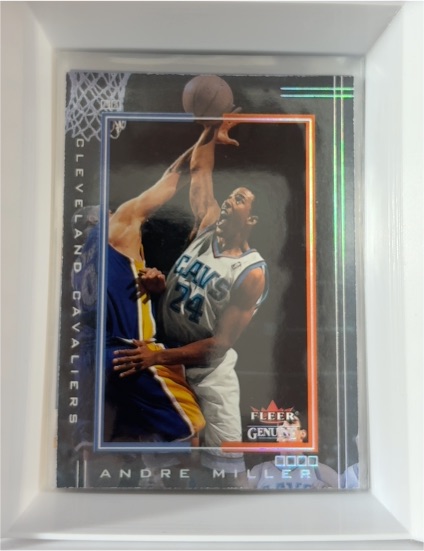 2001-02 Fleer Genuine #30 Andre Miller — front