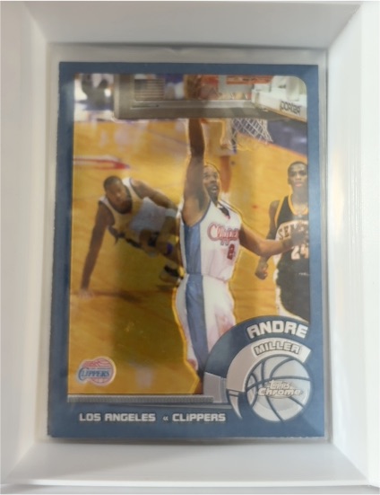 2002-03 Topps Chrome #101 Andre Miller — front