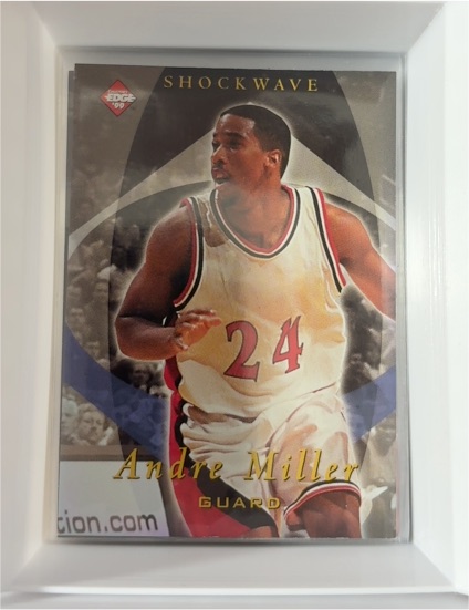 1999 Collector's Edge Shockwave #SW13 Andre Miller — front