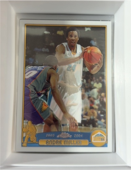 2003-04 Topps Chrome #24 Andre Miller — front