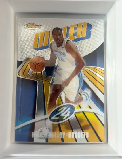 2003-04 Topps Finest #42 Andre Miller — front