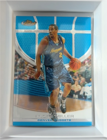 2005-06 Topps Finest #99 Andre Miller — front