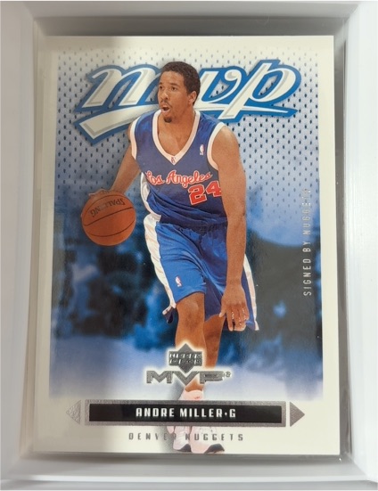 2003 Upper Deck MVP #66 Andre Miller — front