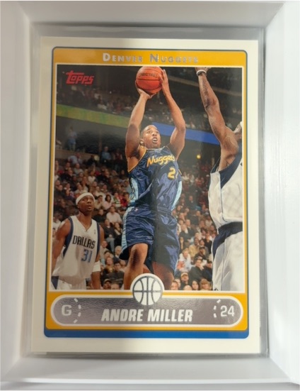 2006-07 Topps #185 Andre Miller — front