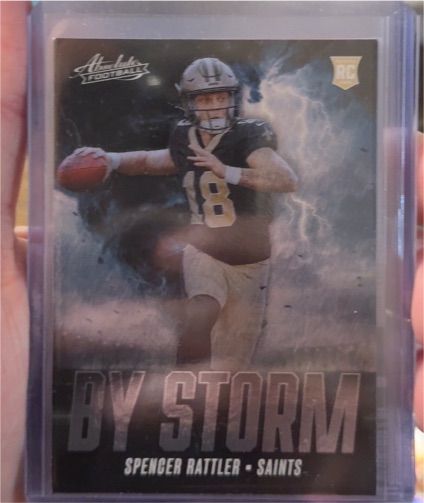 2024 Panini Absolute - By Storm #BS-SPR Spencer Rattler — front