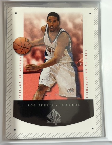 2002-03 Upper Deck SP Authentic #35 Andre Miller — front