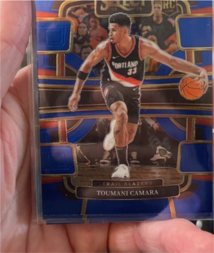 2023-24 Panini Select #81 Toumani Camara — front