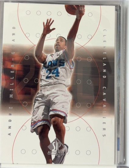 2000-01 Upper Deck SP Authentic #13 Andre Miller — front