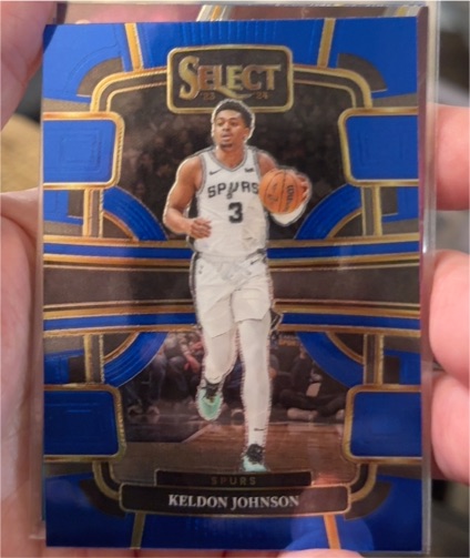 2023-24 Panini Select #61 Keldon Johnson — front