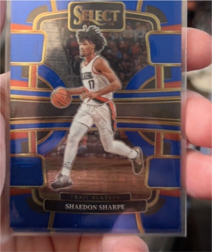 2023-24 Panini Select #15 Shaedon Sharpe — front