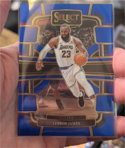 2023-24 Panini Select #66 LeBron James — front