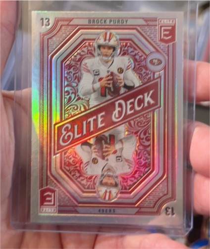 2024 Panini Donruss Elite #15 Brock Purdy Elite Deck — front