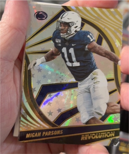 2023 Panini Chronicles Draft Picks Revolution Astro #92 Micah Parsons — front