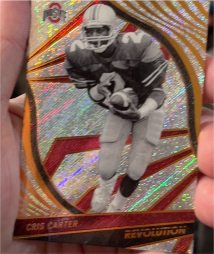 2023 Panini Chronicles Revolution Draft Picks #18 Cris Carter — front