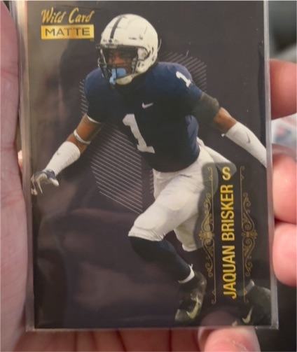 2022 Wild Card Matte #MB-60 Jaquan Brisker — front