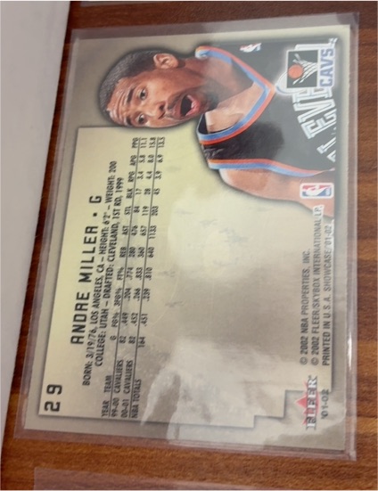 2000-01 Topps Stadium Club 1999 NBA Draft Pick Andre Miller #183 Rookie RC — front