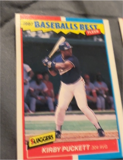 1987 Fleer Baseball's Best #31 Kirby Puckett — front