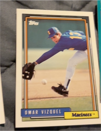 1992 Topps #101 Omar Vizquel — front