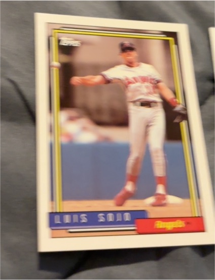 1992 Topps Gold Winners #206 Luis Sojo — front