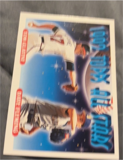 1993 Topps Gold #410 All Star LH Pitchers Tom Glavine Dave Fleming — front