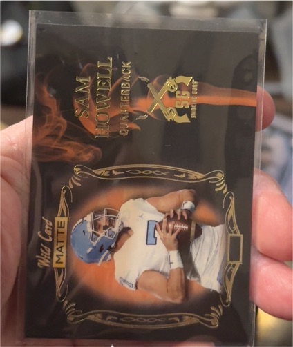 2022 Wild Card Matte #SG-8 Sam Howell Smoking Guns — front