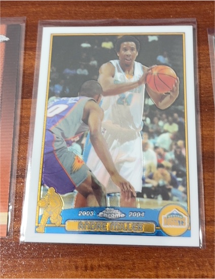 2003-04 Topps Chrome #24 Andre Miller — front