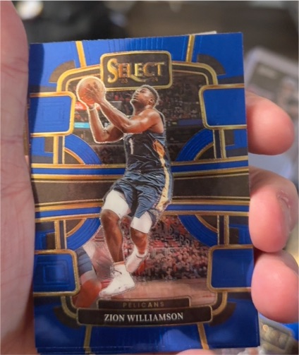2023-24 Panini Select Concourse #36 Zion Williamson — front