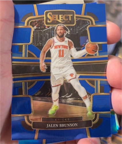 2023-24 Panini Select #7 Jalen Brunson — front