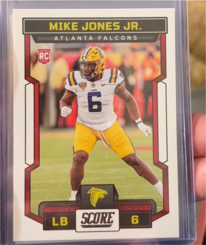 2023 Panini Score #395 Mike Jones Jr. — front