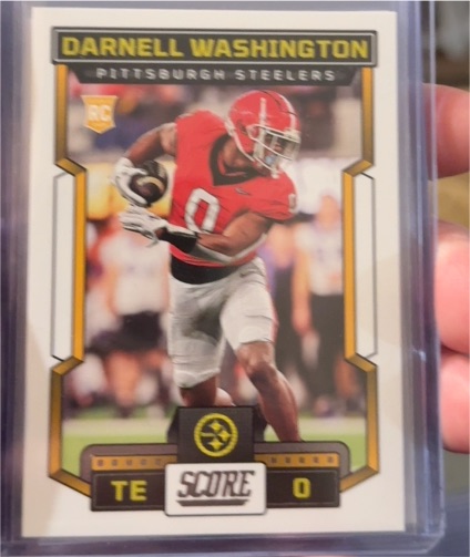 2023 Panini Score #339 Darnell Washington — front