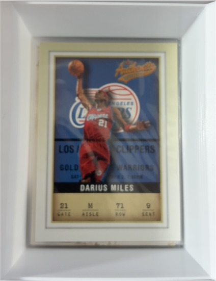 2001-02 Fleer Authentix #71 Darius Miles — front